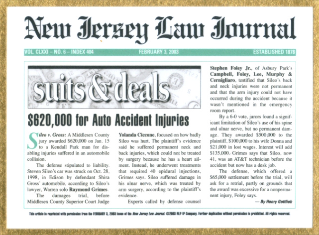 Car Accident Lawyer In Grimes Tx Dans Articles somerville, New Jersey Personal Injury Lawyer Raymond A ...