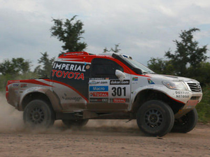 Car Insurance In San Miguel Co Dans Imperial toyota Hilux In Second Place at 2013 Dakar Rally Cars News