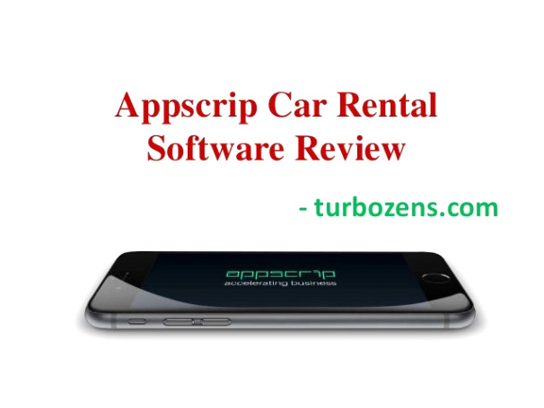 Car Rental software In Decatur In Dans Appscrip Car Rental software Review by Turbozens