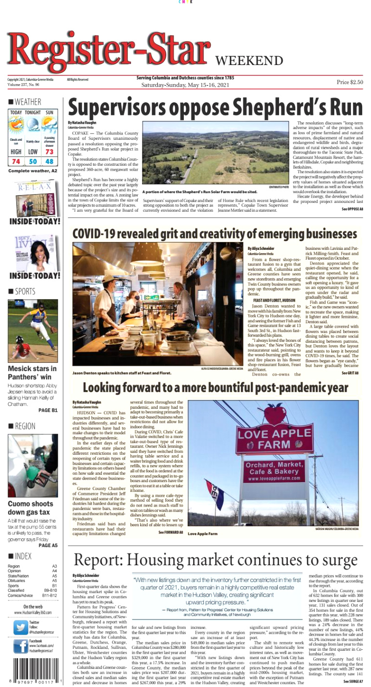 Cheap Vpn In Caldwell Mo Dans E-edition Register-star May 15-16 2021 by Columbia-greene Media ...