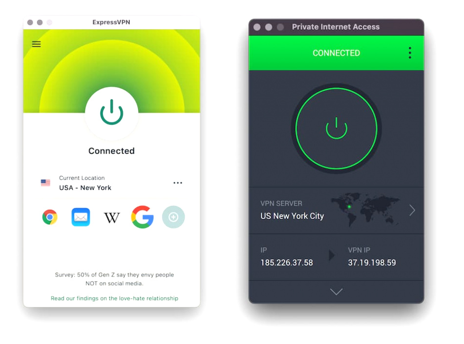 Cheap Vpn In Clear Creek Co Dans Private Internet Access Vs Expressvpn: How to Use