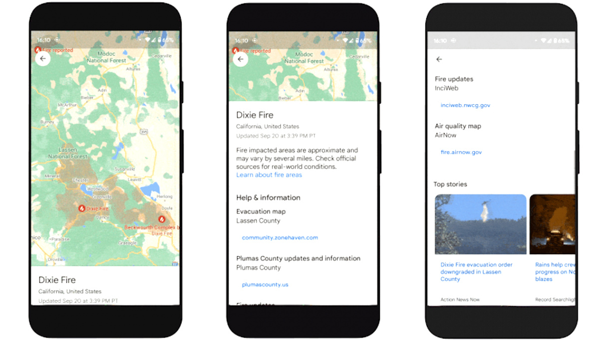 Cheap Vpn In Lassen Ca Dans Google Maps Rolls Out Wildfire Tracking Globally Pcmag