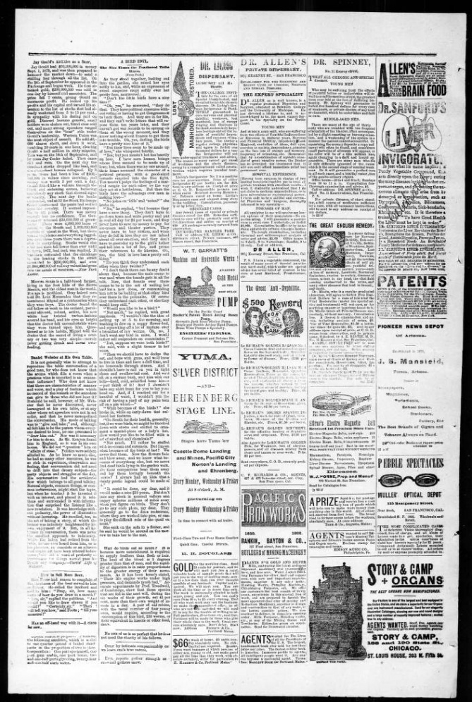 Cheap Vpn In Mason Il Dans the Arizona Sentinel, 1884-07-26 - the Arizona Sentinel - Arizona ...