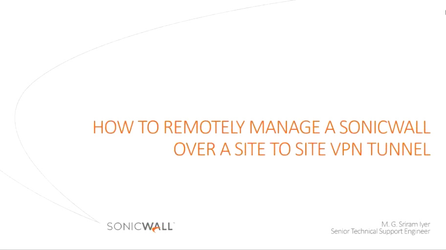 Cheap Vpn In norfolk Va Dans Remotely Manage the sonicwall Through A Vpn Tunnel sonicwall