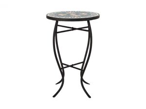 Cheap Vpn In Wibaux Mt Dans Christopher Knight Home Jeffery Indoor Side Table with Tile top, Teal, Yellow, Black