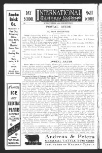 Small Business software In El Paso Co Dans El Paso City Directory 1918 Page 84 the Portal to Texas History