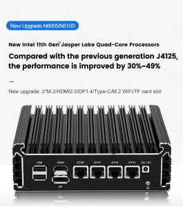 Vpn Services In Jasper Il Dans 2022 New 2.5g soft Router 11th Pentium N6005 N5105 4 Intel I226 ...