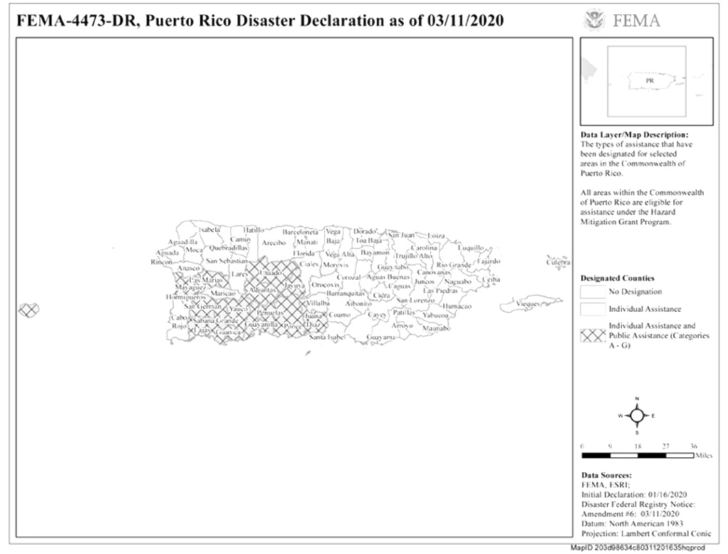 Car Accident Lawyer In Barceloneta Pr Dans assistance for P.r. Earthquakes tops $104 Million - Hudson Valley ...