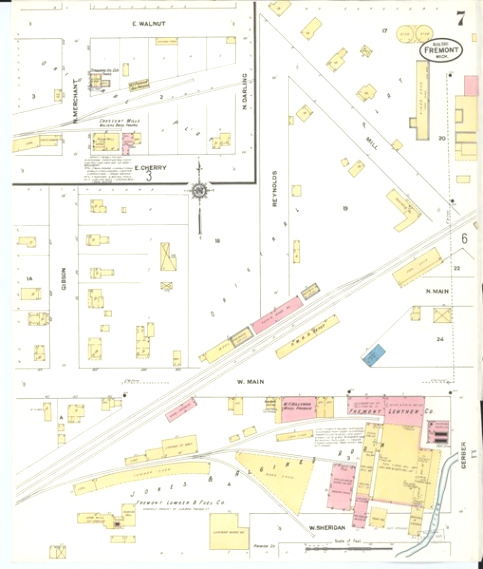 Car Insurance In Newaygo Mi Dans File Sanborn Fire Insurance Map From Fremont Newaygo County Michigan