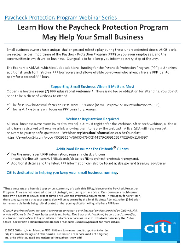 Small Business software In Ward Nd Dans Wdacs Osb On Twitter: "join @citibank for A Series Of Free ...