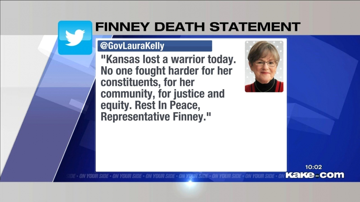 Car Accident Lawyer In Finney Ks Dans Kansas State Representative Gail Finney Has Died at 63 - Kake