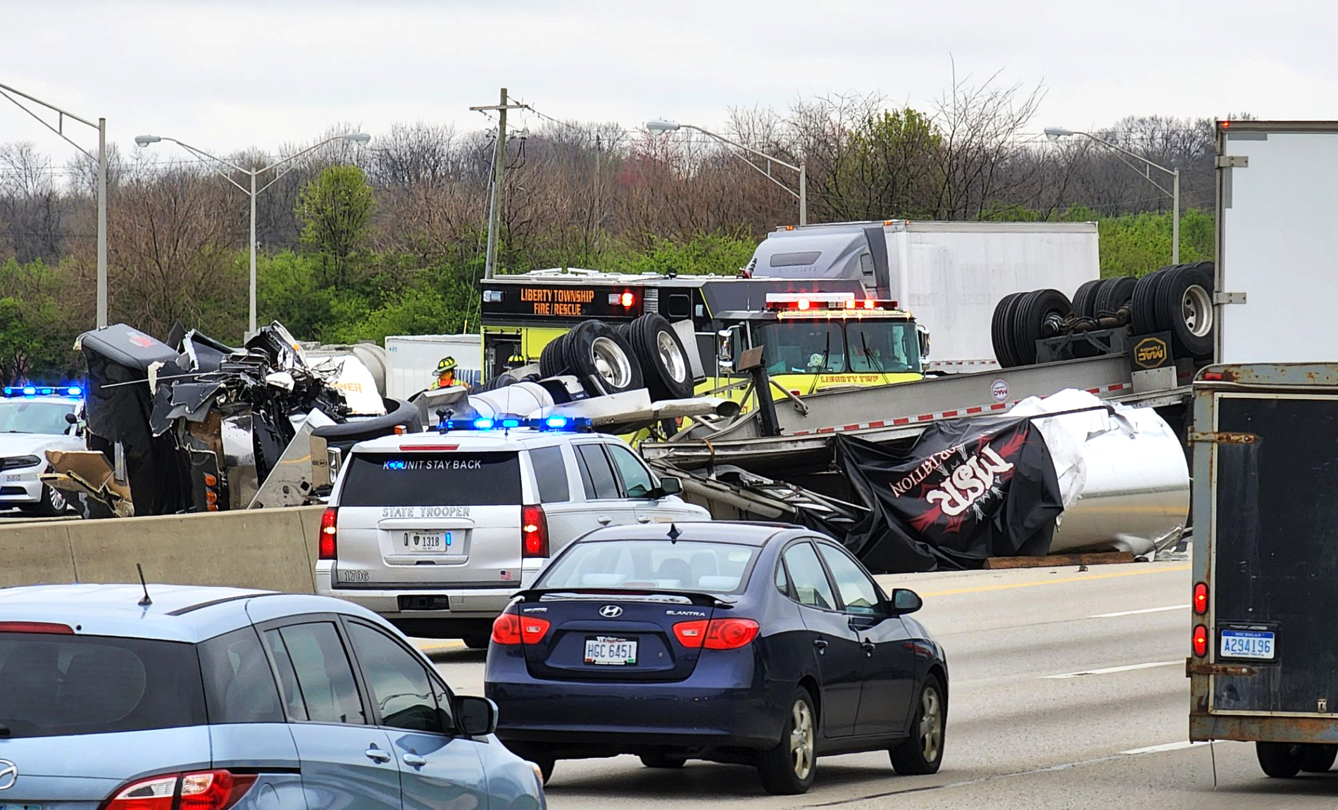 Car Accident Lawyer In Monroe Ar Dans Crash Of Two Semis On I-75 Was 287th Fatality On Ohio Roads This Year