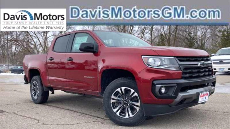 Car Insurance In Sibley Mn Dans 2021 Chevrolet Colorado Red New