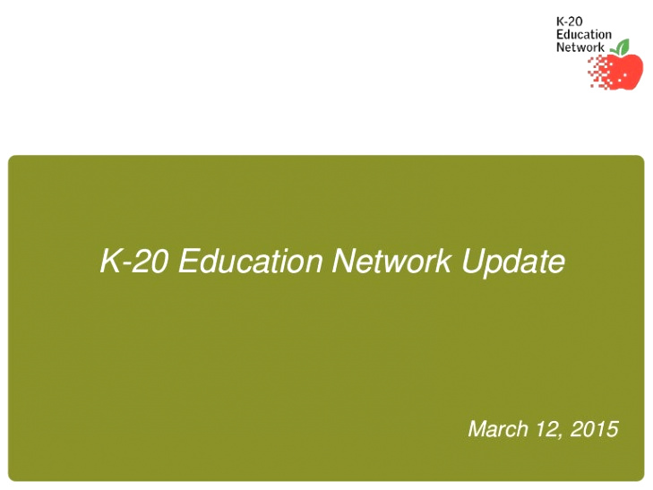 Cheap Vpn In Cowlitz Wa Dans Washington State K-20 Network Update: March 2015