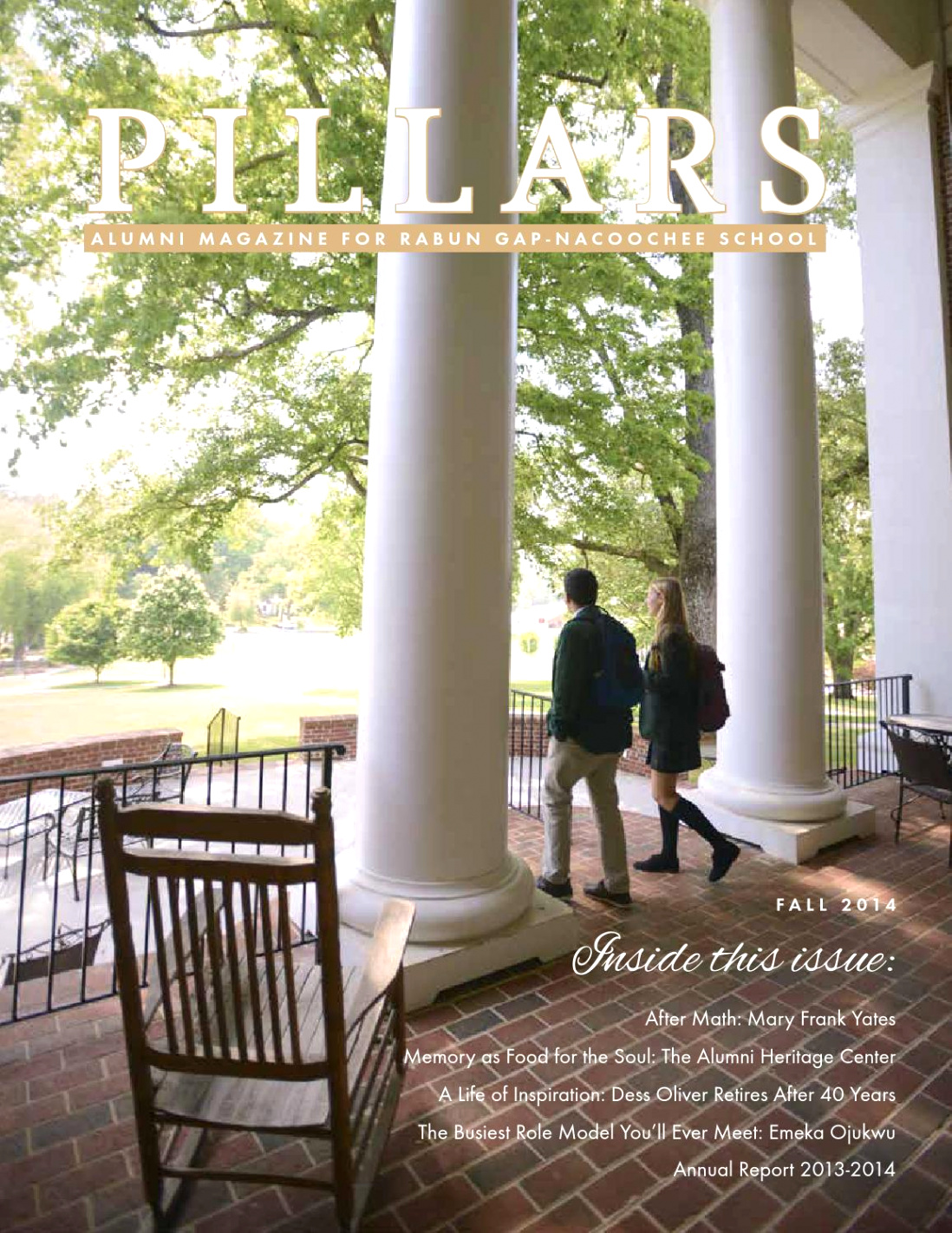 Rabun Ga Car Accident Lawyer Dans Pillars -- Fall 2014 by Rabun Gap-nacoochee School - issuu