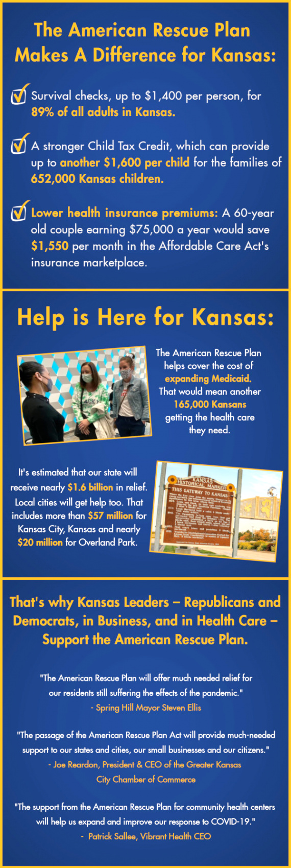 Small Business software In Logan Ks Dans the American Rescue Plan Representative Sharice Davids