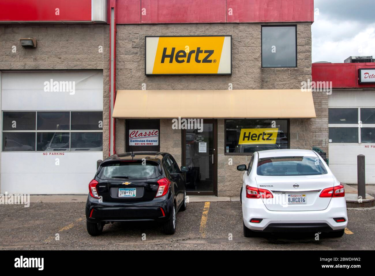 Car Rental software In norman Mn Dans Hertz Hi-res Stock Photography and Images - Alamy