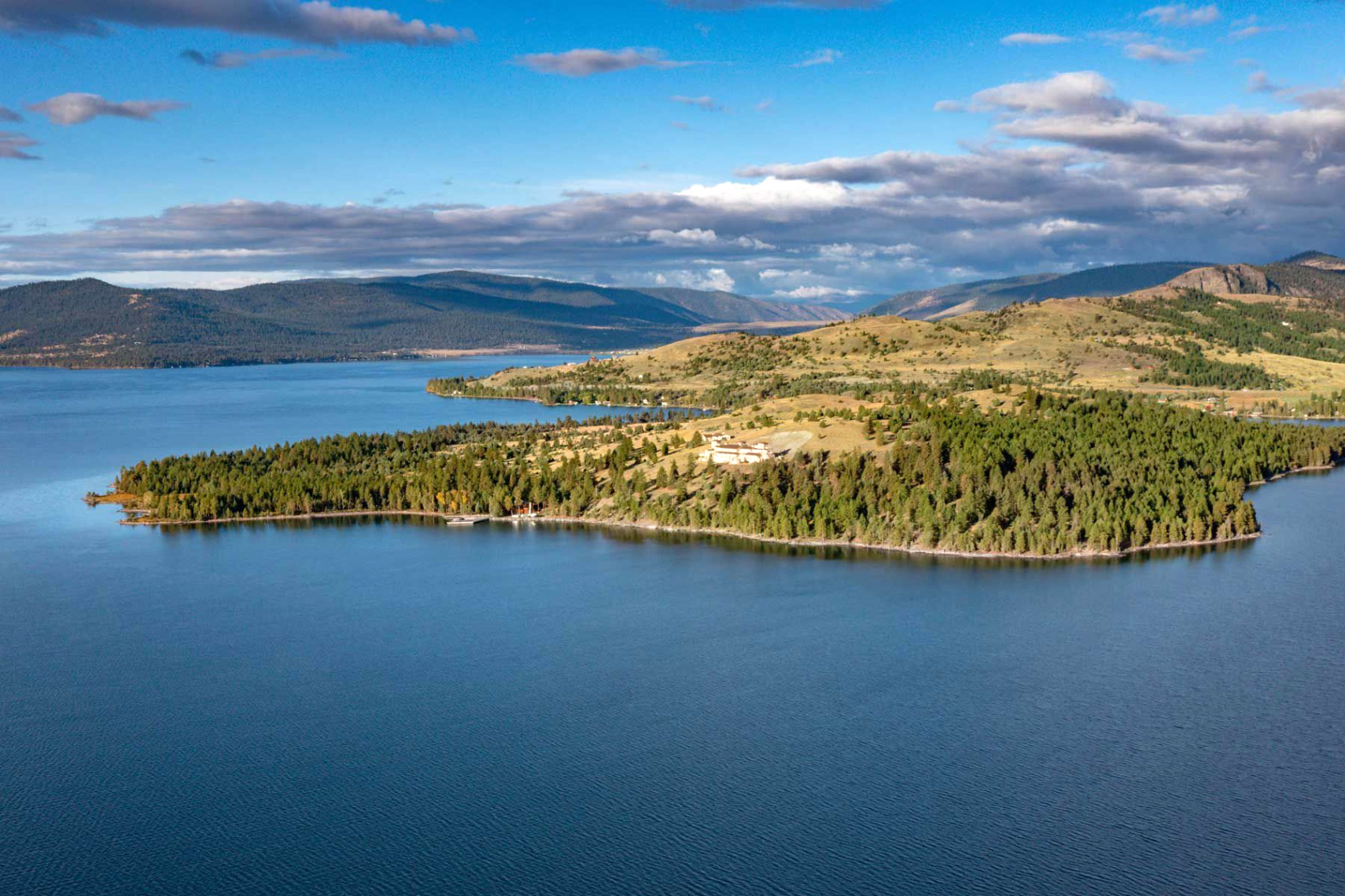 Vpn Services In Flathead Mt Dans there's A Private island On A Gorgeous Montana Lake â and It Just ...