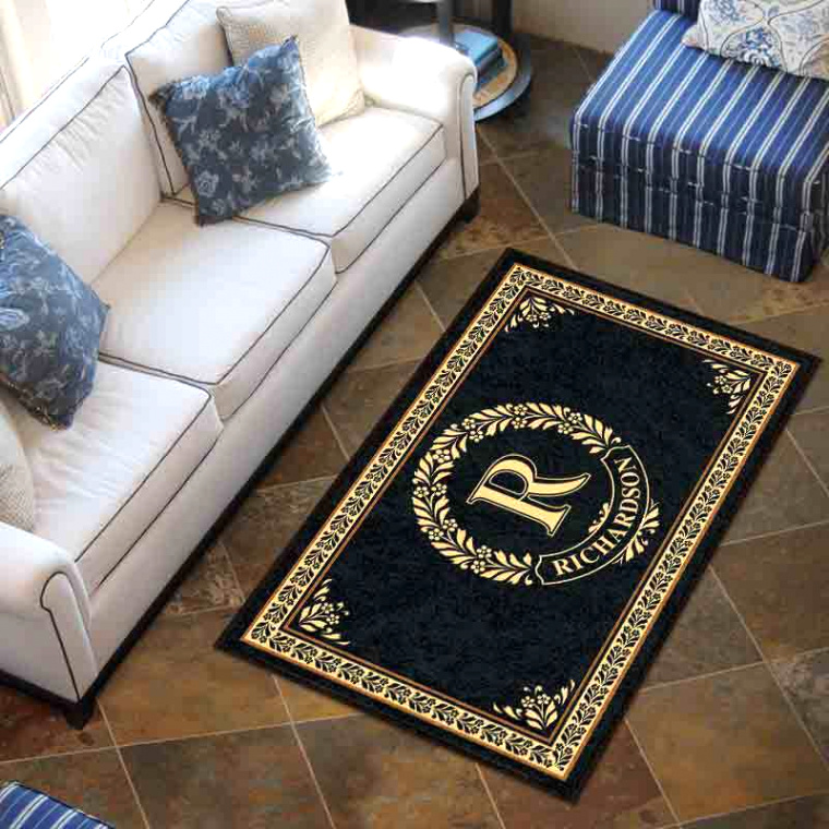 Slip & Fall Accident Lawyer Palatine Il Dans the Monogrammed Accent Rug