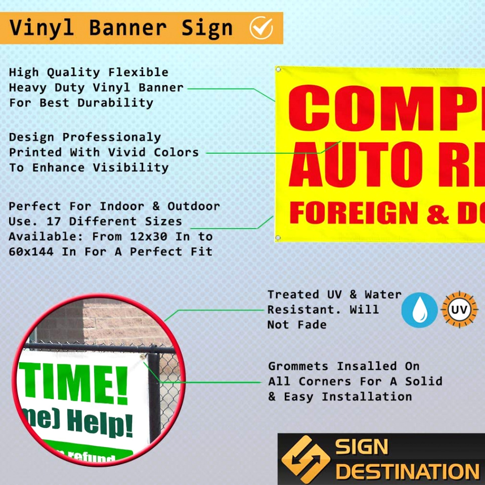 Car Rental software In Banner Ne Dans Amazon.com : Vinyl Banner Multiple Sizes Auto Detailing ...