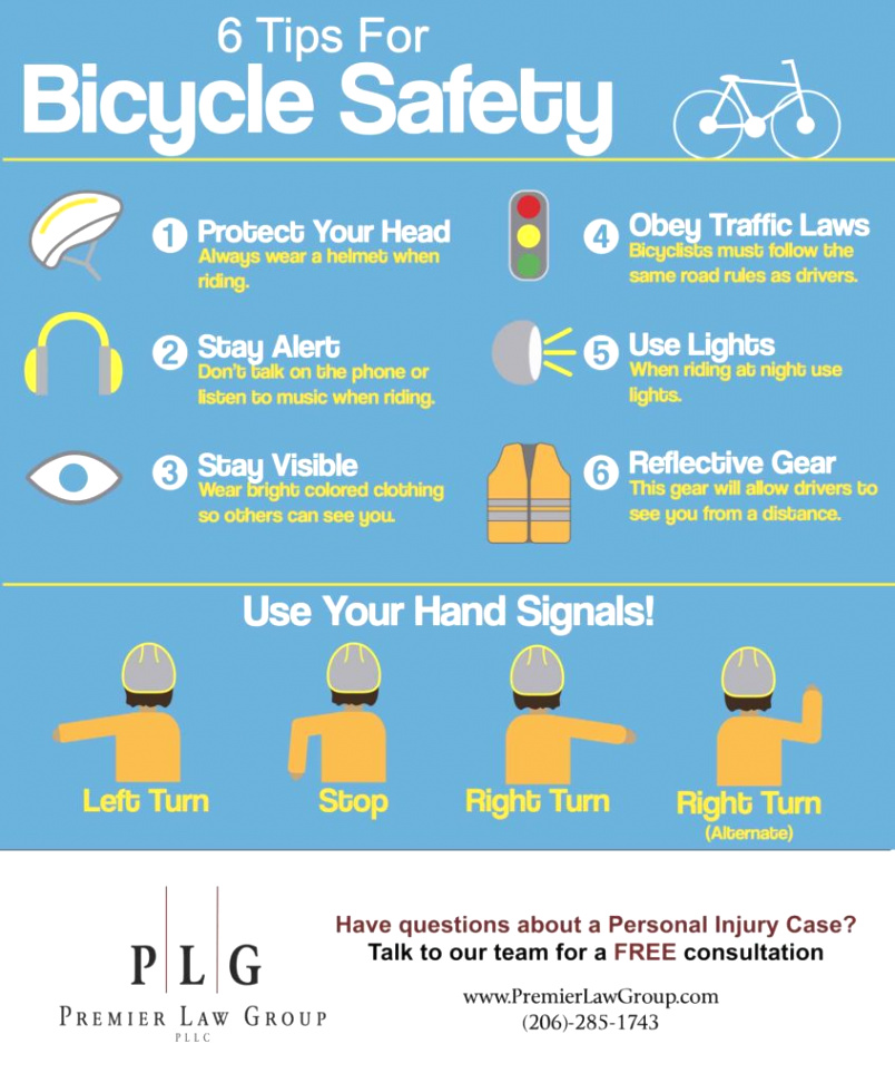 Personal Injury Lawyer Renton Dans 6 Tips for Bicycle Safety Seattle Personal Injury Lawyers Premier