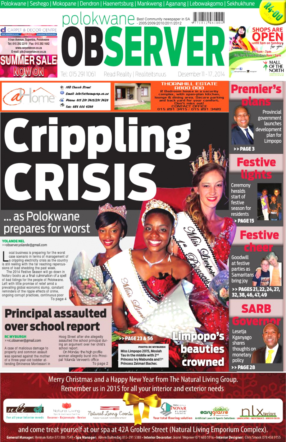 Personil Injury Lawyer In Martin Mn Dans Polokwane Observer 11 December 2014 by Polokwane Observer - issuu
