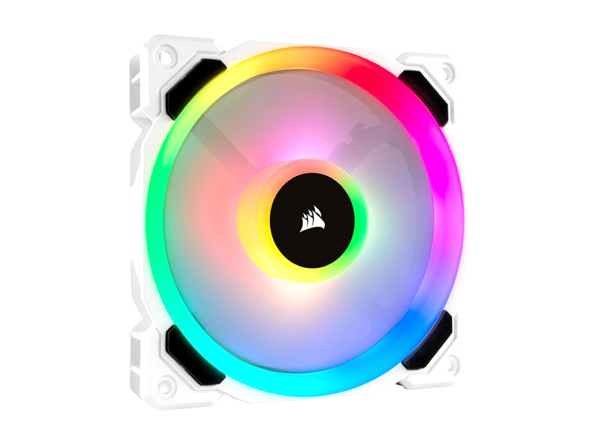 Vpn Services In Roger Mills Ok Dans Corsair Ll Series Co-9050091-ww Ll120 Rgb, 120mm Dual Light Loop Rgb Led Pwm Fan, Single Pack, White.