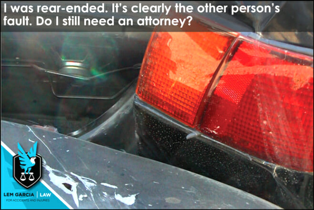 I Was Rear Ended Do I Need A Lawyer Dans I Was Rear-ended. It's Clearly the Other Person's Fault. Do I ...