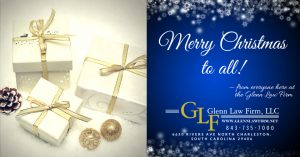 Personal Injury Lawyer Aiken Sc Dans Glenn Law Firm Would Like to Wish You and Your Family A Very Merry